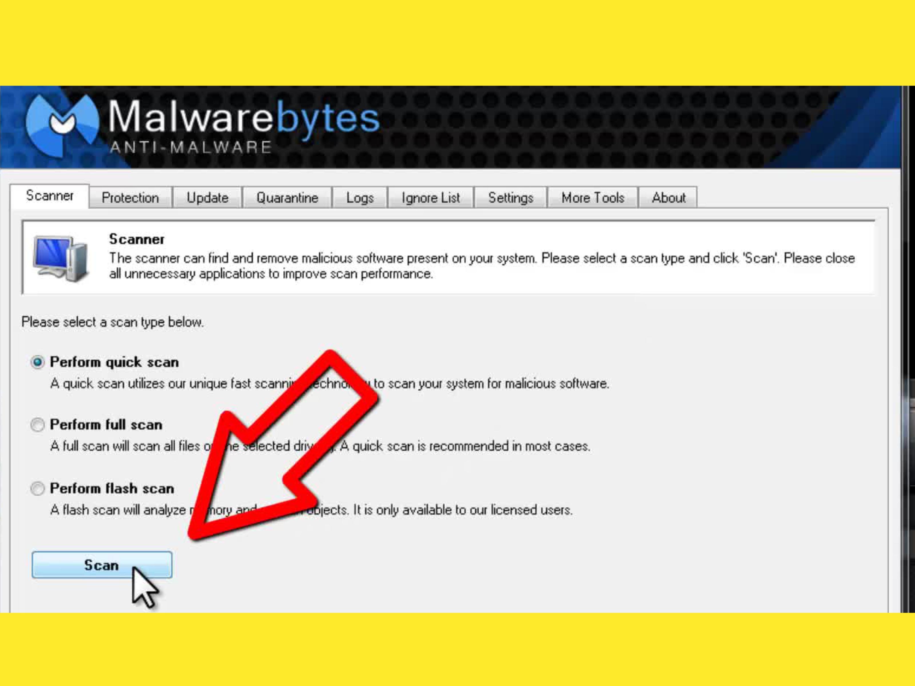 how to use malwarebytes 3.0 free version